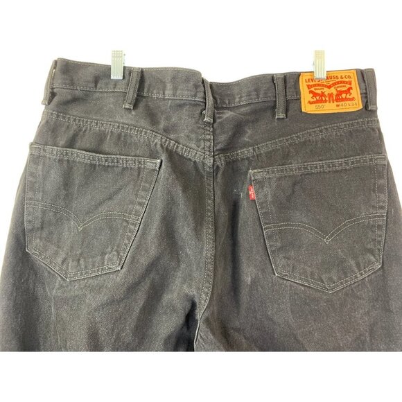 Levi's Men's Black Jeans - Picture 3 of 8